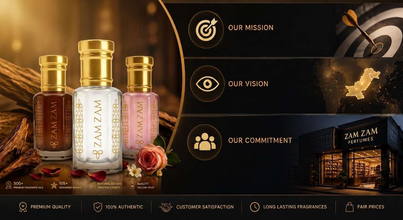 Original Perfumes Attar in Pakistan | Best Quality Fragrances | Zam Zam Perfumes